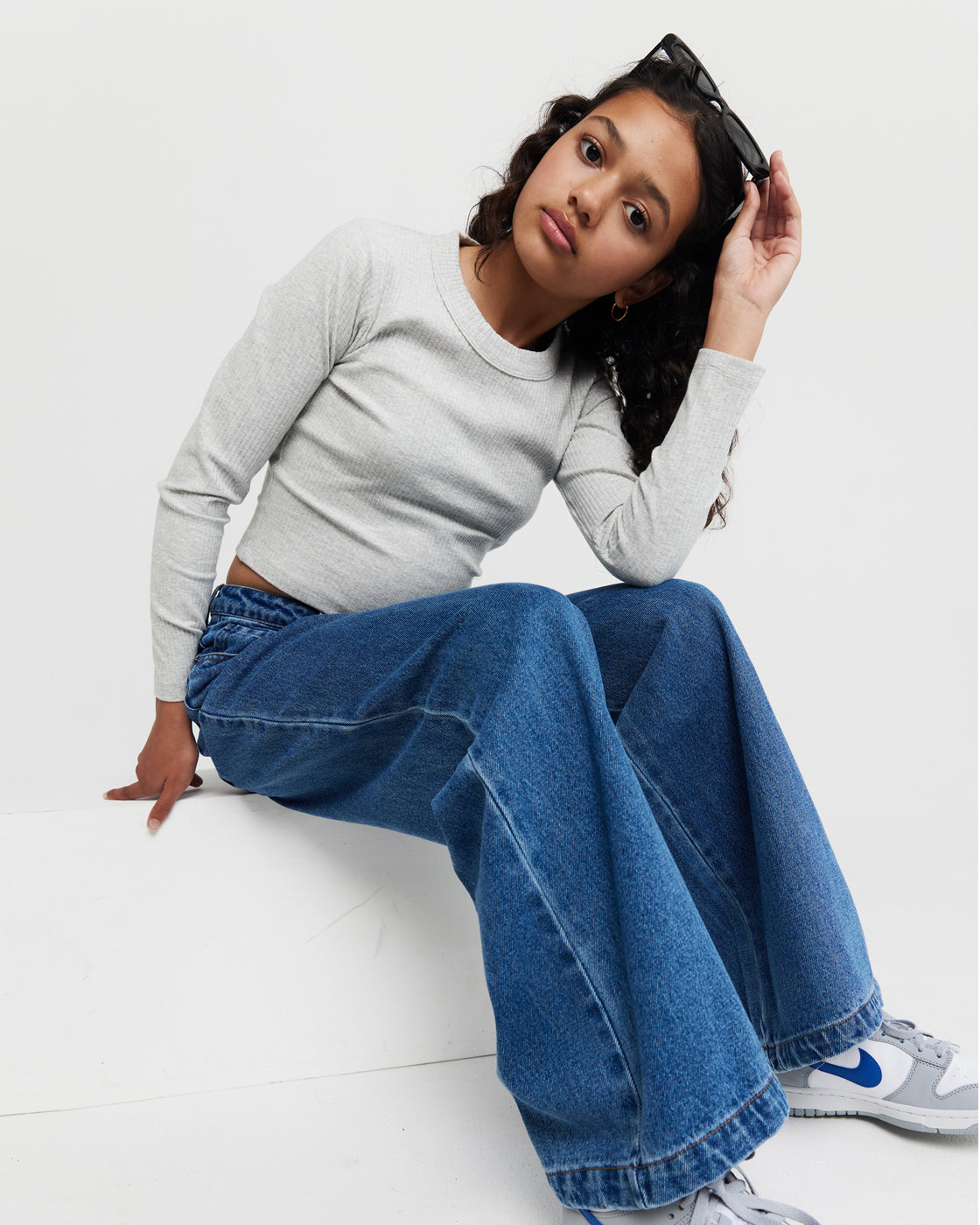 Baggy jeans - close up
