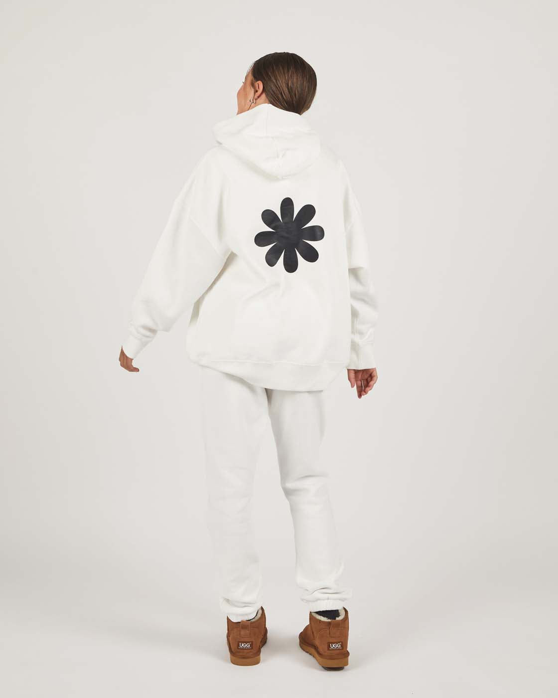 White Oversized Hoodie